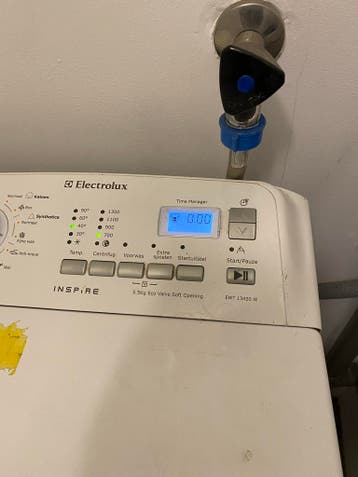 Kleine oude Electrolux bovenlader wasmachine