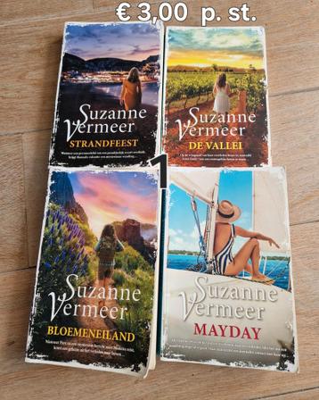 Suzanne Vermeer thrillers         PRIJS  zie foto's