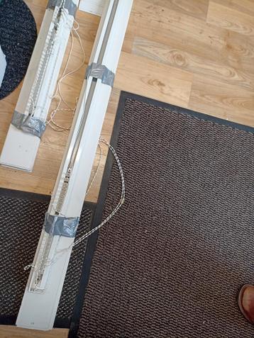 Gratis Lamellen. Twee sets. Rails 194cm. Hoog 220, breed 9cm
