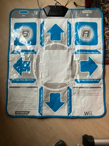 wIJ konami dance revolution dansmat gratis