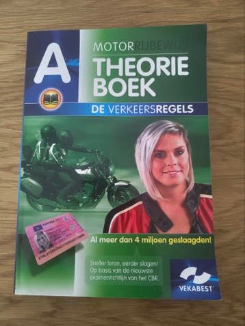 Motorrijbewijs Theorieboek A - VekaBest