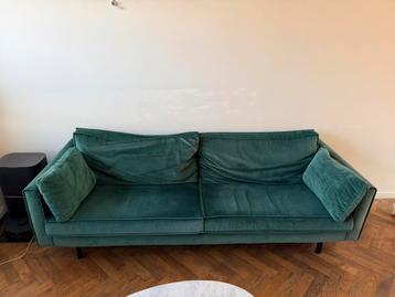 Sissy boy groene velvet bank