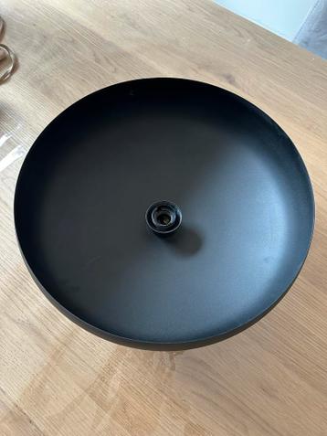 Zwarte plafondlamp E27 - Ø 38,5 cm