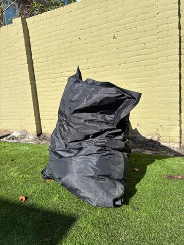 Zitzak Loungies zwart 125x100cm