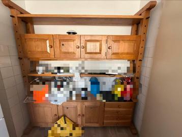 Houten keukenkastje gratis