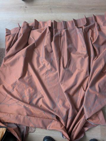 Set gordijnen met patroon