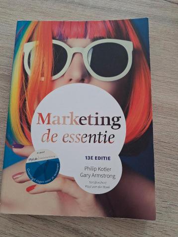 Studieboek Marketing de essentie