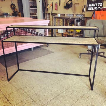 Custom Dubbele Piano Stand