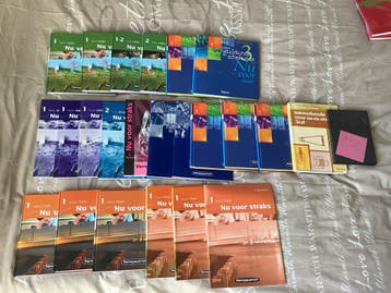 Natuur- en Scheikunde boeken 1 - Nu voor Straks div. niveaus