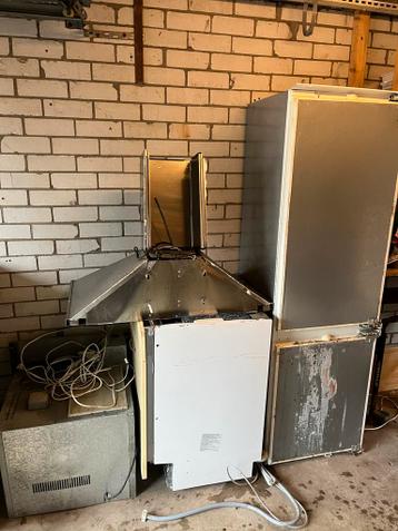 Keukenapparatuur (oud ijzer) gratis af te halen