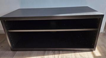 Donker bruin TV-meubel / tv kastje met verstelbare plank