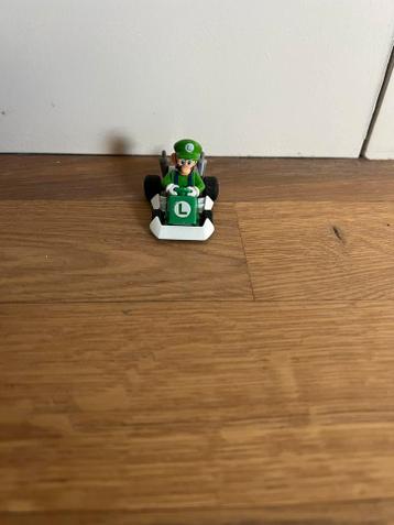 Mario kart ds yujin gachapon luigi kart popppetje figure