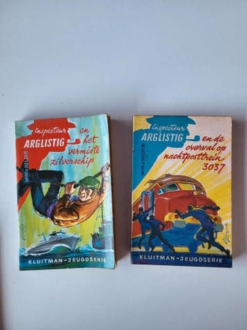 Inspecteur Arglistig boeken, 2 stuks