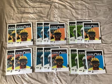 Natuur-/Scheikundeboeken 7 - Explora VMBO/HAVO/VWO klas 1/2