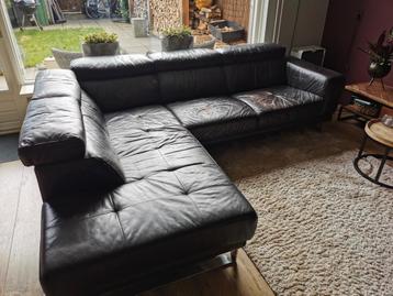Gratis hoekbank, leer.