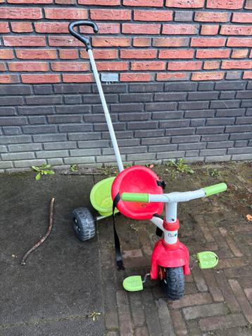 Driewieler met duwstang - gratis af te halen