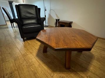 Zeshoekige salontafel