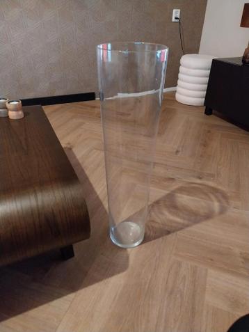 Grote glazen vaas