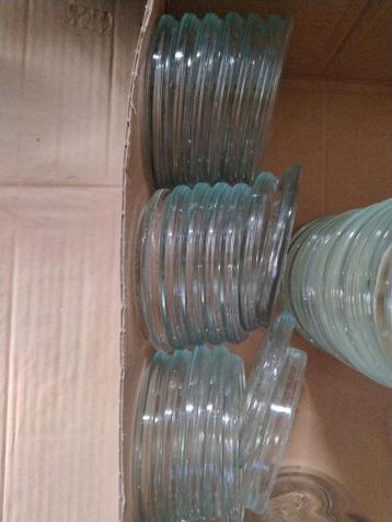 Deksels voor weckpotten.