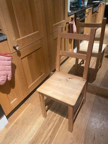 3 IKEA Ivar stoelen