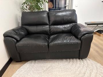 Bankstel Tweezits Zwart (gratis af te halen)