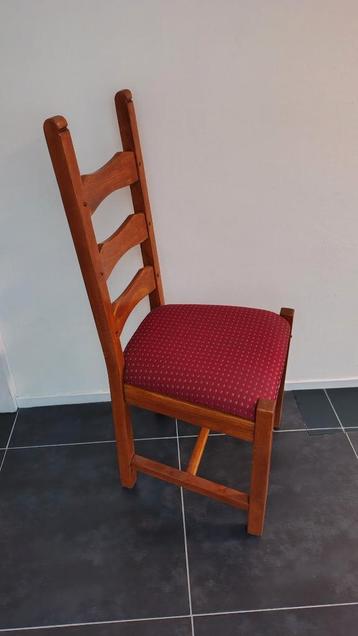 GRATIS: 6x Grenen eettafel stoelen