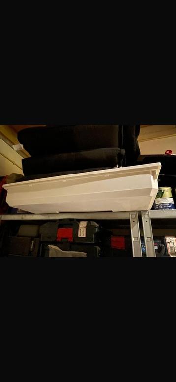 Lekbak voor de wasmachine