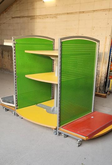 Gratis mobiele Winkeldisplay stelling stellage beurs