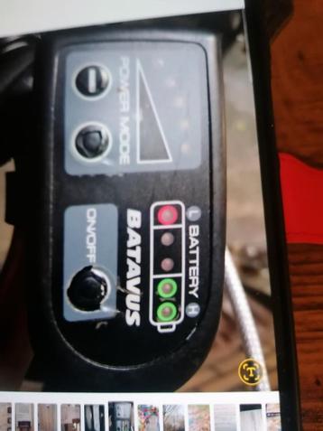 Display gezocht voor oude Batavus e-bike