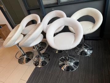 6 barkrukken in hoogte verstelbaar