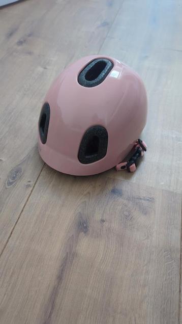 B'Twin fietshelm roze XXS