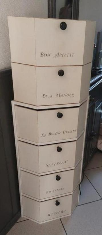 Gratis raveeltje met lades