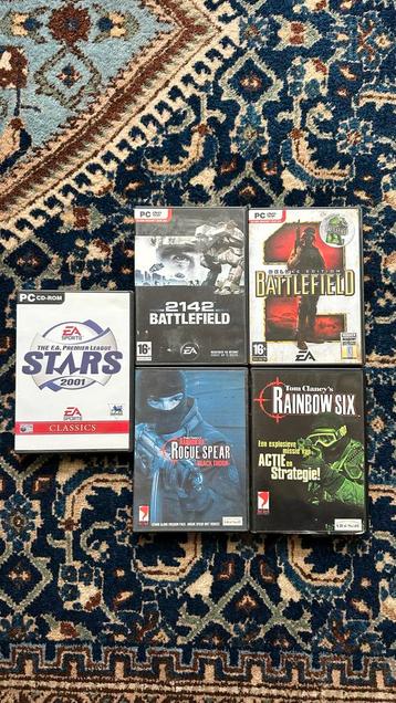 PC Games Collectie: Battlefield, Rainbow Six, F.A. Premier L