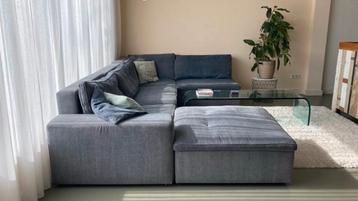 modulaire hoekbank met poef merk Passe Partout