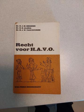 Recht voor H.A.V.O. - Wolters-Noordhoff