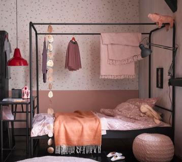 Gratis VT wonen hemelbed 90x200cm