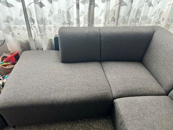 Gratis Hoekbank - Beige/Grijs - Beschikbaar vanaf eind april