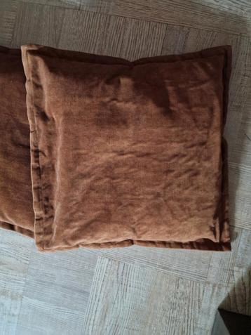 GRATIS OPHALEN 2 kussentjes voor op de bank