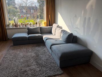 Hoekbank IKEA Vimle met twee handige opbergdelen