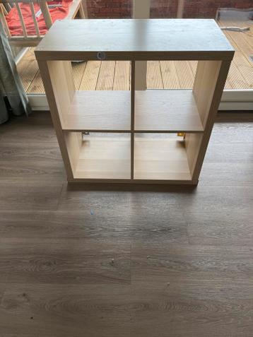 Houten vakkenkast / opbergkast met 4 vakken