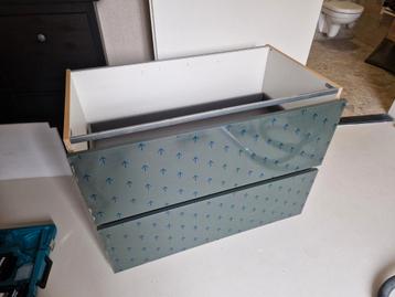 NIEUW Keukenkast met 2 lades, 100 cm breed - onder kookplaat