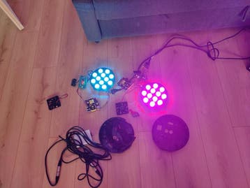 Showtec clubpar 12/4 behuizing stuk