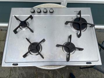 Oud ijzer, gaskookplaat bauknecht (werkend en compleet)