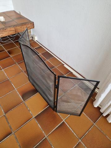 Open haard venster drieluik