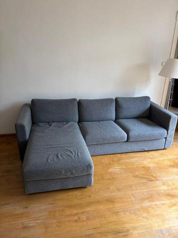 Hoekbank ikea vimle - gratis afhalen 30/03 (Frisse bank)
