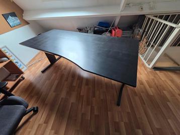 Zwart bureau - Ideaal voor thuiswerk of gaming
