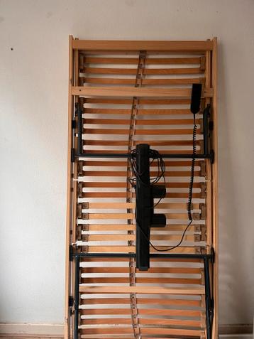 Elektrische lattenbodem 90x195 cm - Hoofd en voeten verstelb