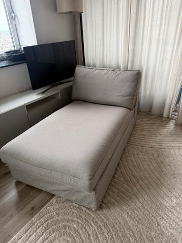 Lichtgrijze chaise longue kivik