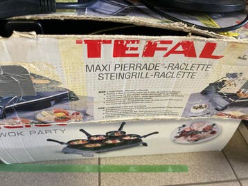 Tefal Maxi Pierrade-Raclette Steingrill