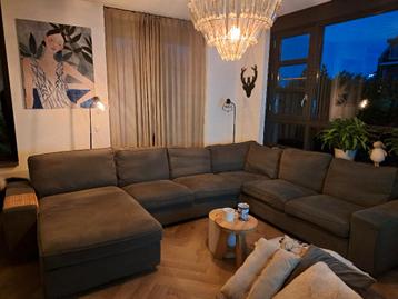 Gratis Ikea Kivik hoekbank grijsgroen